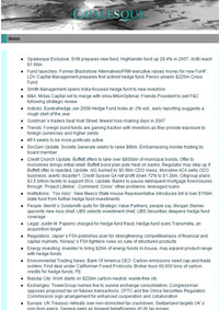 Alternative Market Briefing